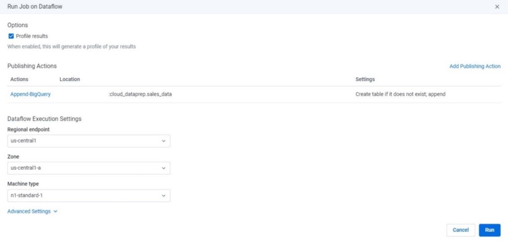 Creating a Data Pipeline using Google Cloud Dataprep - MOURI Tech