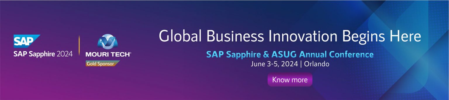 SAP Sapphire & ASUG Annual Conference